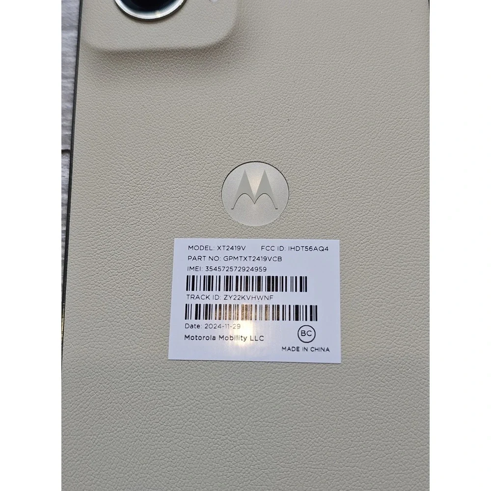 Motorola Moto G Stylus 5G 2024 128GB XT2419 Caramel Latte w Case